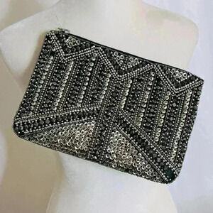 Charming Charlie RSVP Beaded / Sequined Clutch